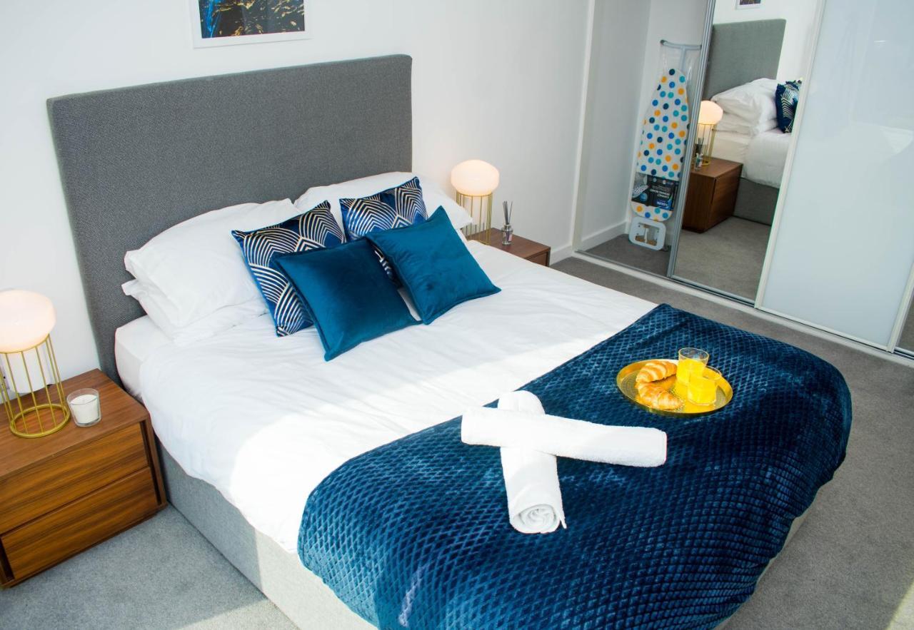 Exoticstay Apartments - Ultra Luxe Top Floor Suite - City Centre Apartment With Cube View - Smart 4K Tv With Ultrafast Wifi & Netflix Birmingham Bagian luar foto