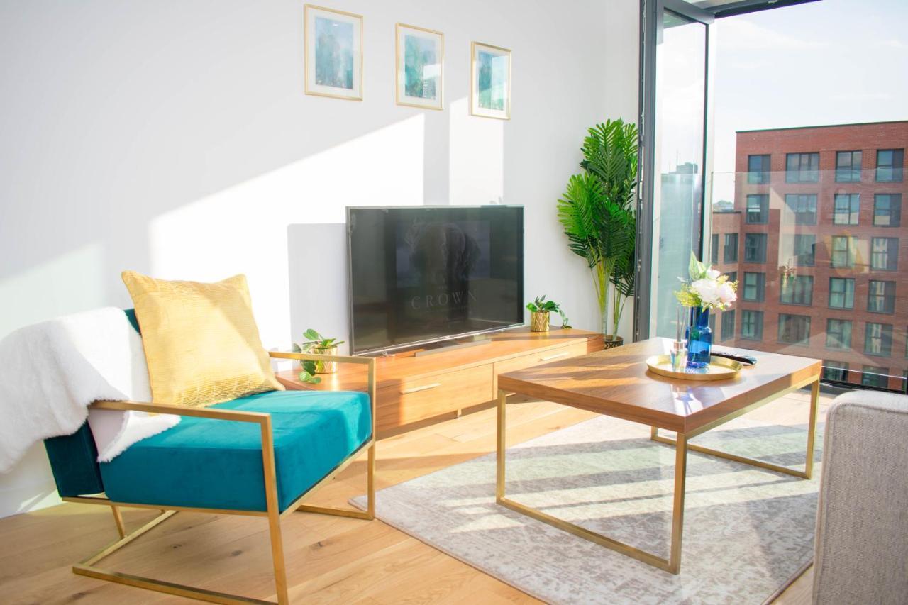 Exoticstay Apartments - Ultra Luxe Top Floor Suite - City Centre Apartment With Cube View - Smart 4K Tv With Ultrafast Wifi & Netflix Birmingham Bagian luar foto