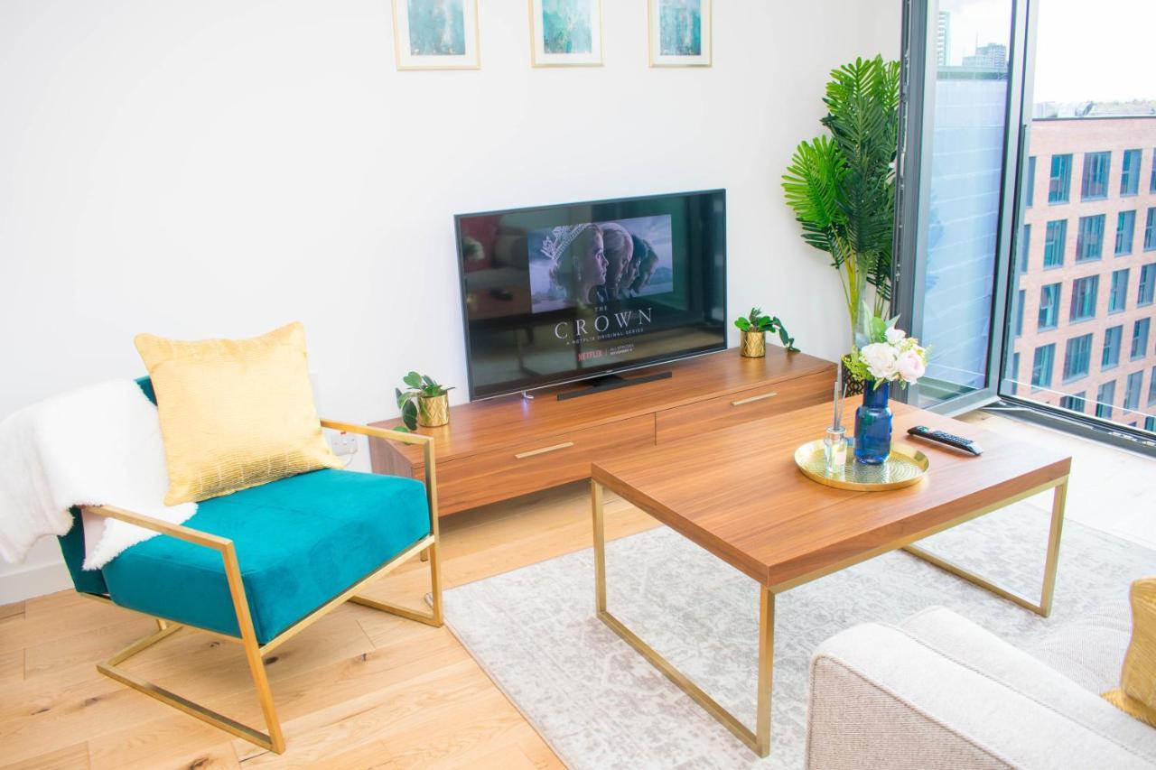 Exoticstay Apartments - Ultra Luxe Top Floor Suite - City Centre Apartment With Cube View - Smart 4K Tv With Ultrafast Wifi & Netflix Birmingham Bagian luar foto