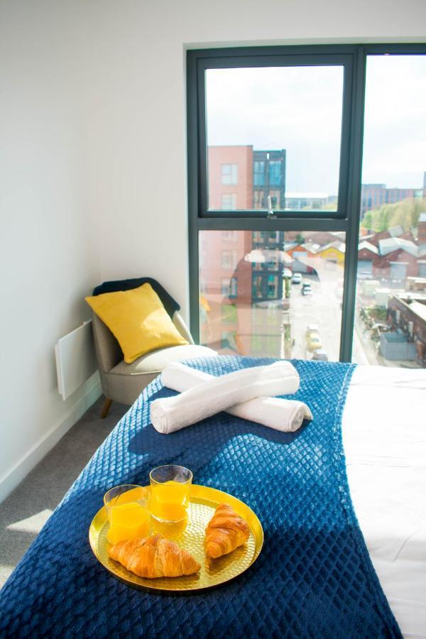 Exoticstay Apartments - Ultra Luxe Top Floor Suite - City Centre Apartment With Cube View - Smart 4K Tv With Ultrafast Wifi & Netflix Birmingham Bagian luar foto